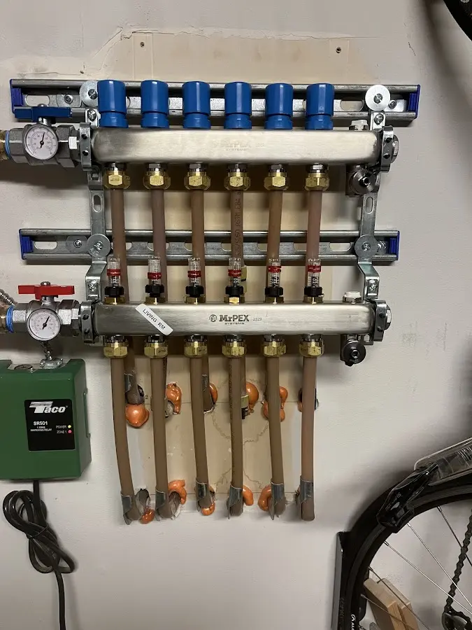 Plumber performing Leak Detection at a residential property in Fort Myers Shores